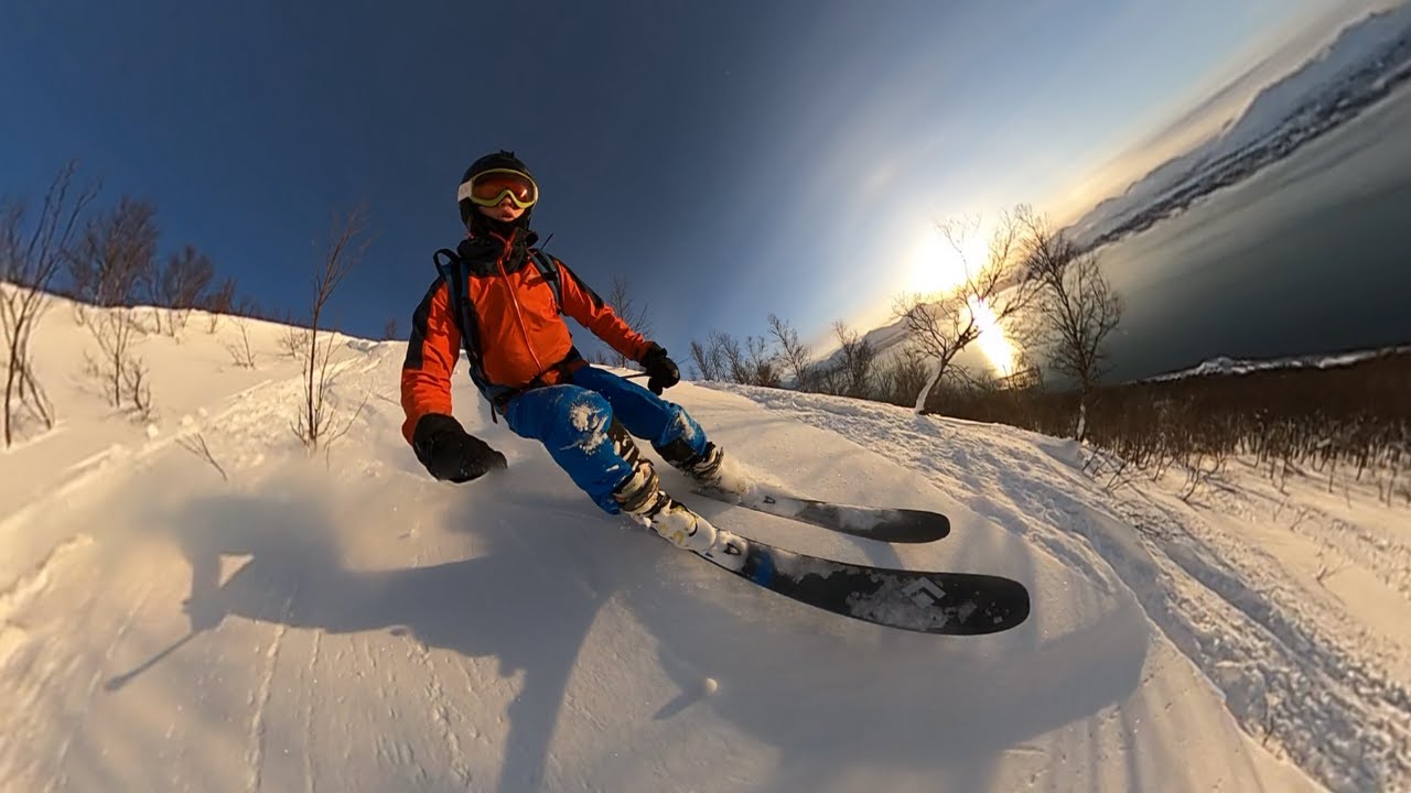 Skiing the DREAM POW at 