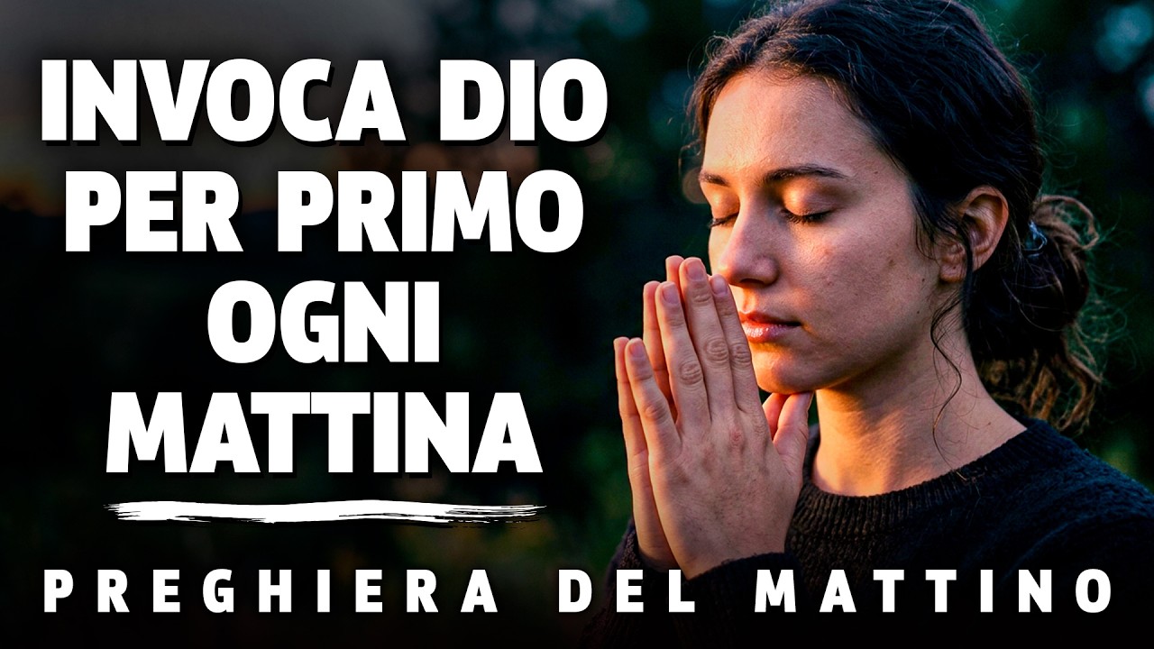 ORAZIONE DEL MATTINO | INVOCA IL NOME DI GESÙ E VEDI DIO AGIRE OGGI