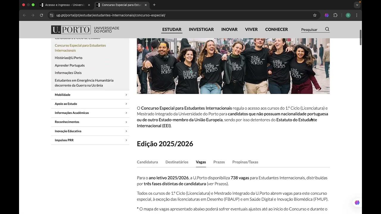 📚 Como se Inscrever na Universidade do Porto | Custos, Aplicação e Dicas  2025/2026 🇵🇹