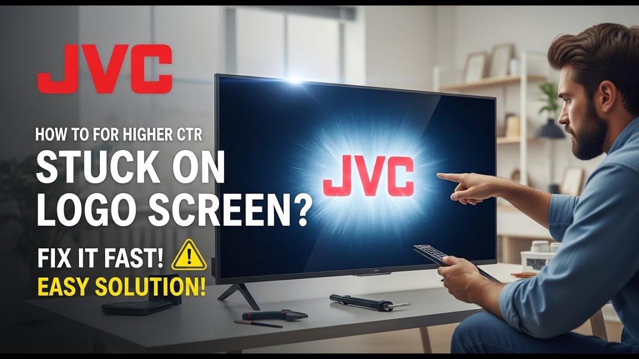Телевизор JVC завис на экране с логотипом? РЕШЕНИЕ ЗА 3 МИНУТЫ! (Руководство 2025)
