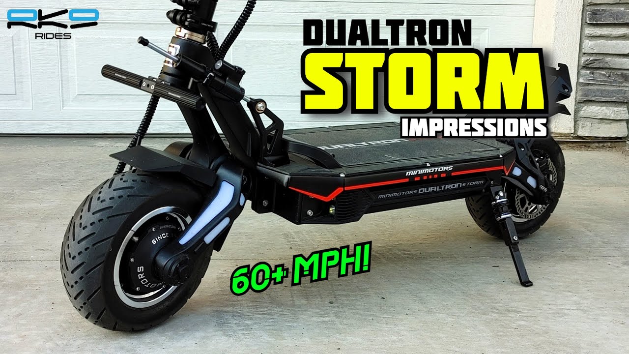 Безумное ускорение, невероятная скорость! Впечатления от Dualtron Storm