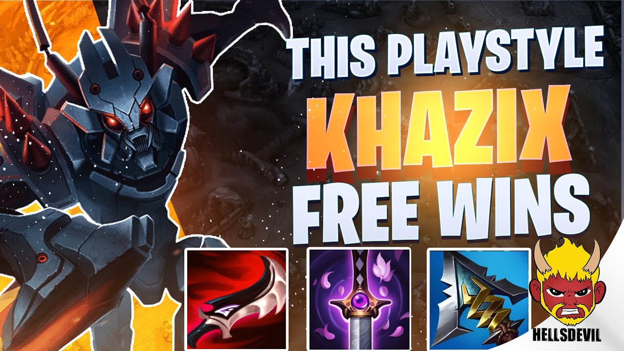 WILD RIFT | This Khazix Playstyle = FREE WINS! | Challenger Khazix Gameplay | Guide & Build