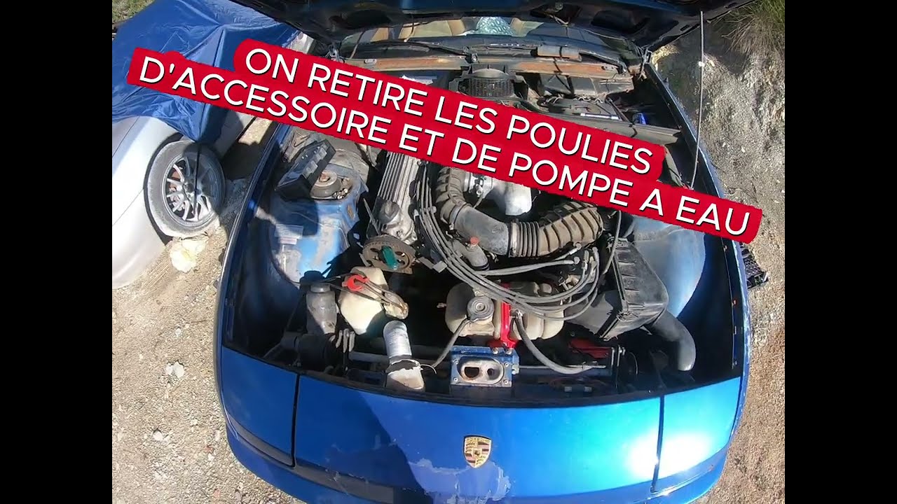 Tuto On fait la distribution de la PORSCHE 924 Partie 1