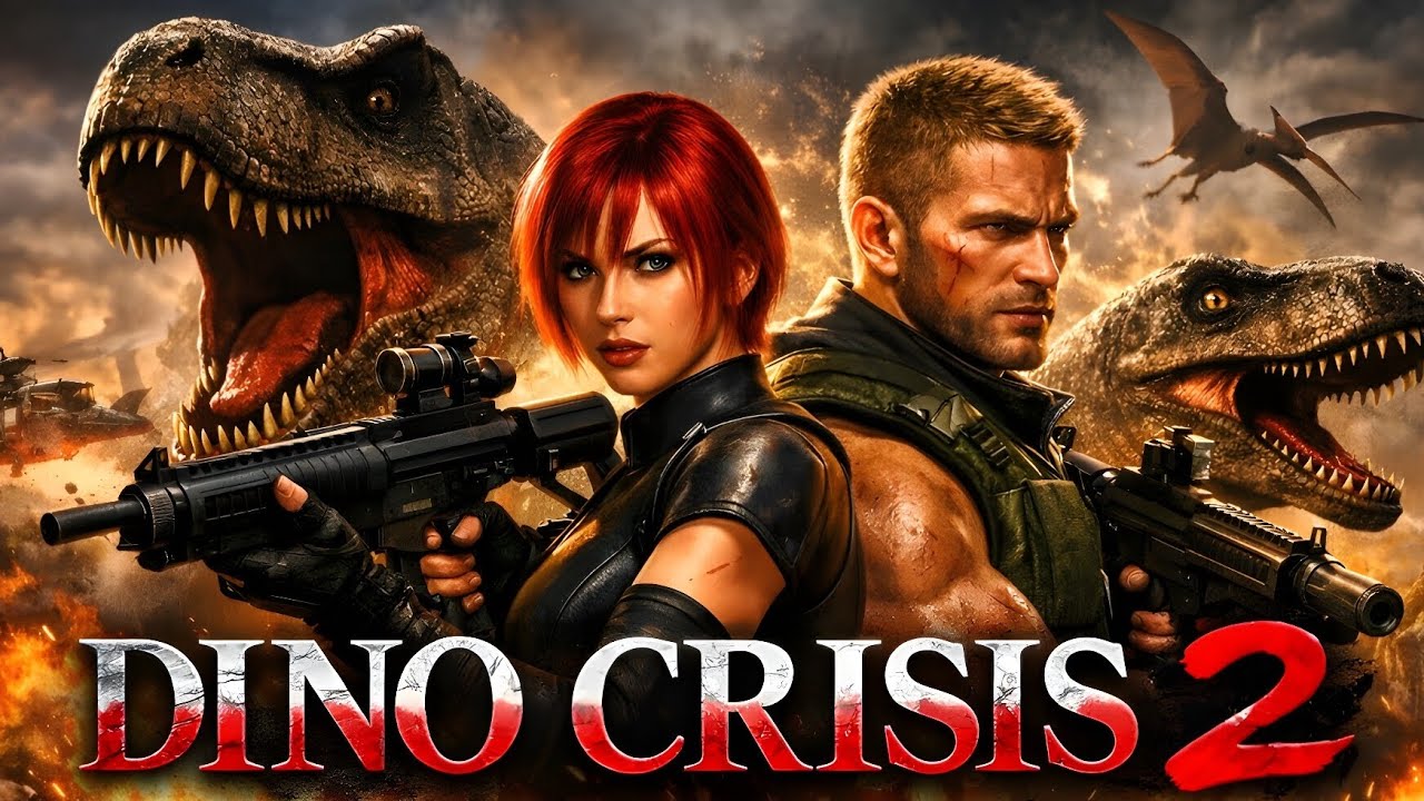 Gameplay Dino crisis 2 