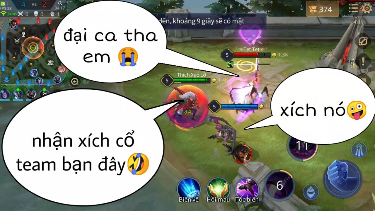 [Yo Game] Omen Đi Xích Cổ Team Bạn Và Phản Ứng Lầy Lội Của Team
