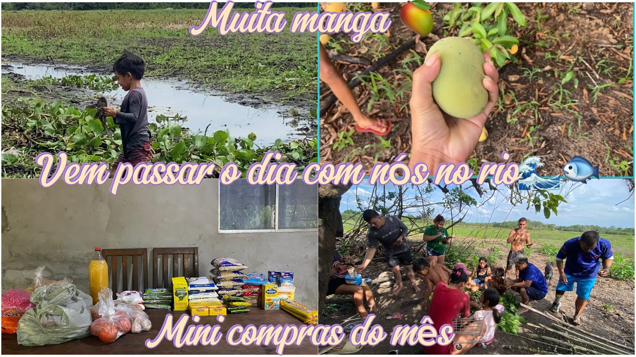 VEM PASSAR O DIA COM NÓS NO RIO/ MINI COMPRAS DO MÊS/ MUITA MANGA 🥭 