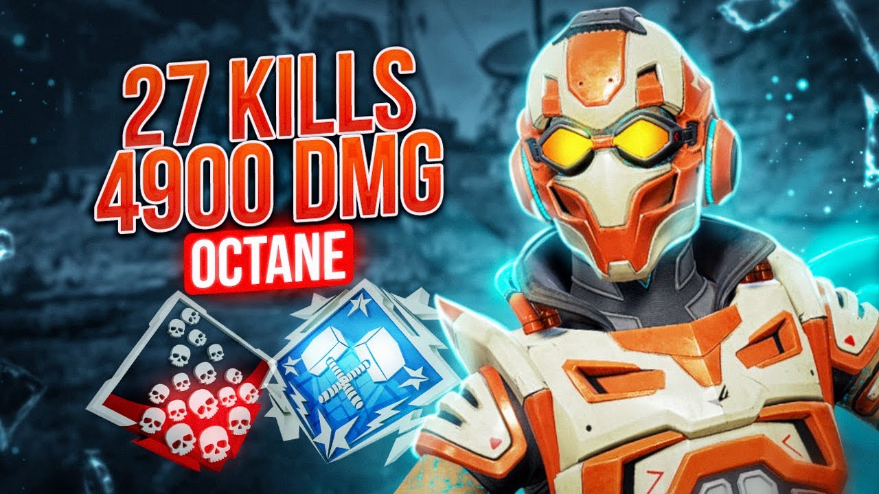 ЗР-290! 27 KILLS & 4900 DAMAGE ON OCTANE ! октейн гайд апекс легенд реликвия apex legends heirloom