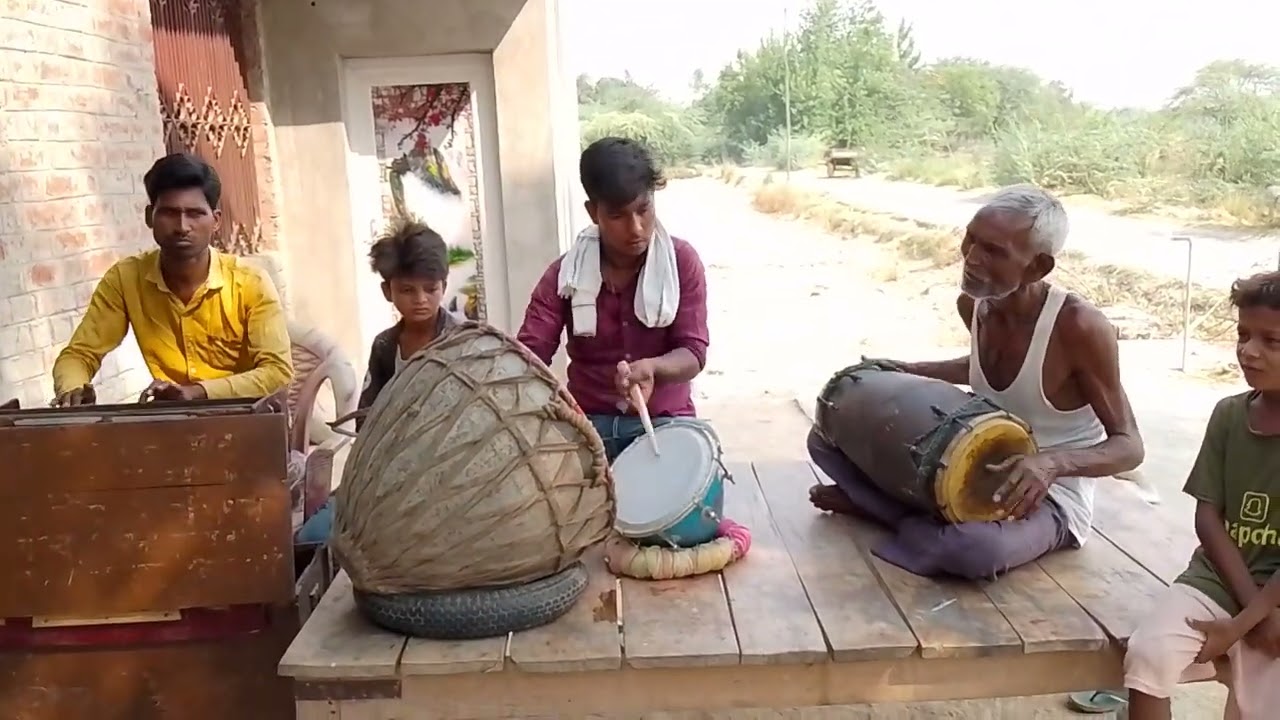 मैंने तुझको दिल दिया था आजमाने के लिए रहमत की नौटंकी रामपुर घुरवारा 7859982862/8429332852
