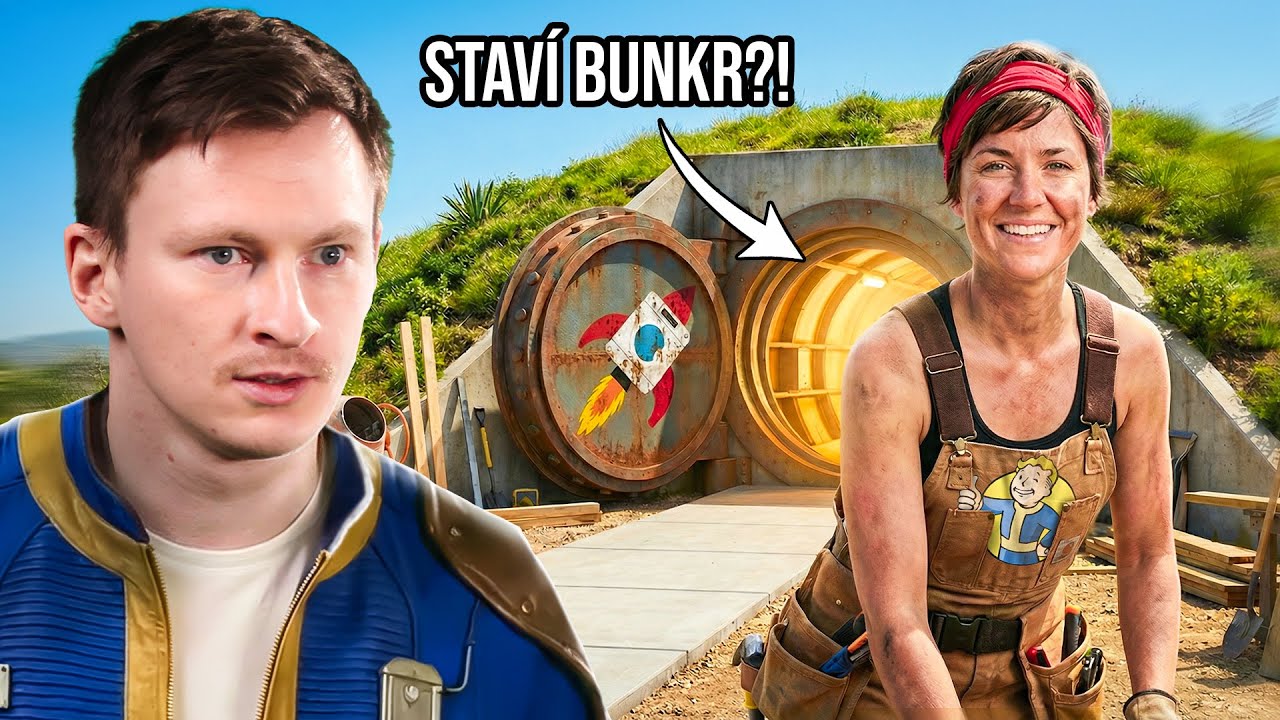 Minecraft v reálném životě! Kope si tunel pod domem? 🤯