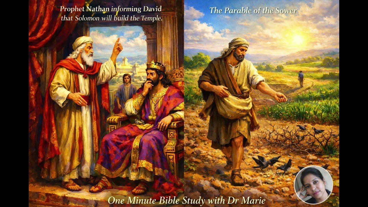 1 Minute Bible Study for Wednesday, Week 3 in Ordinary Time - Year A