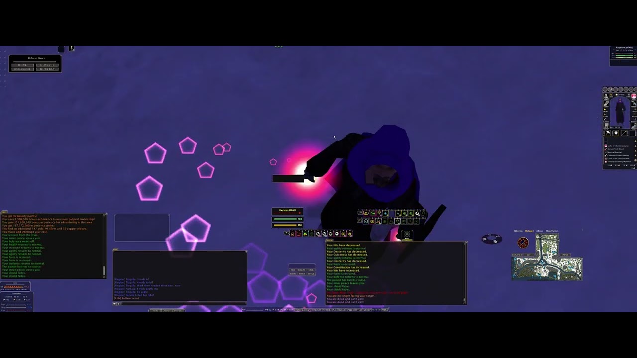 DAoC 2022 Rayvees PoV 1vsX, 11L8 to 12L0 Part 1