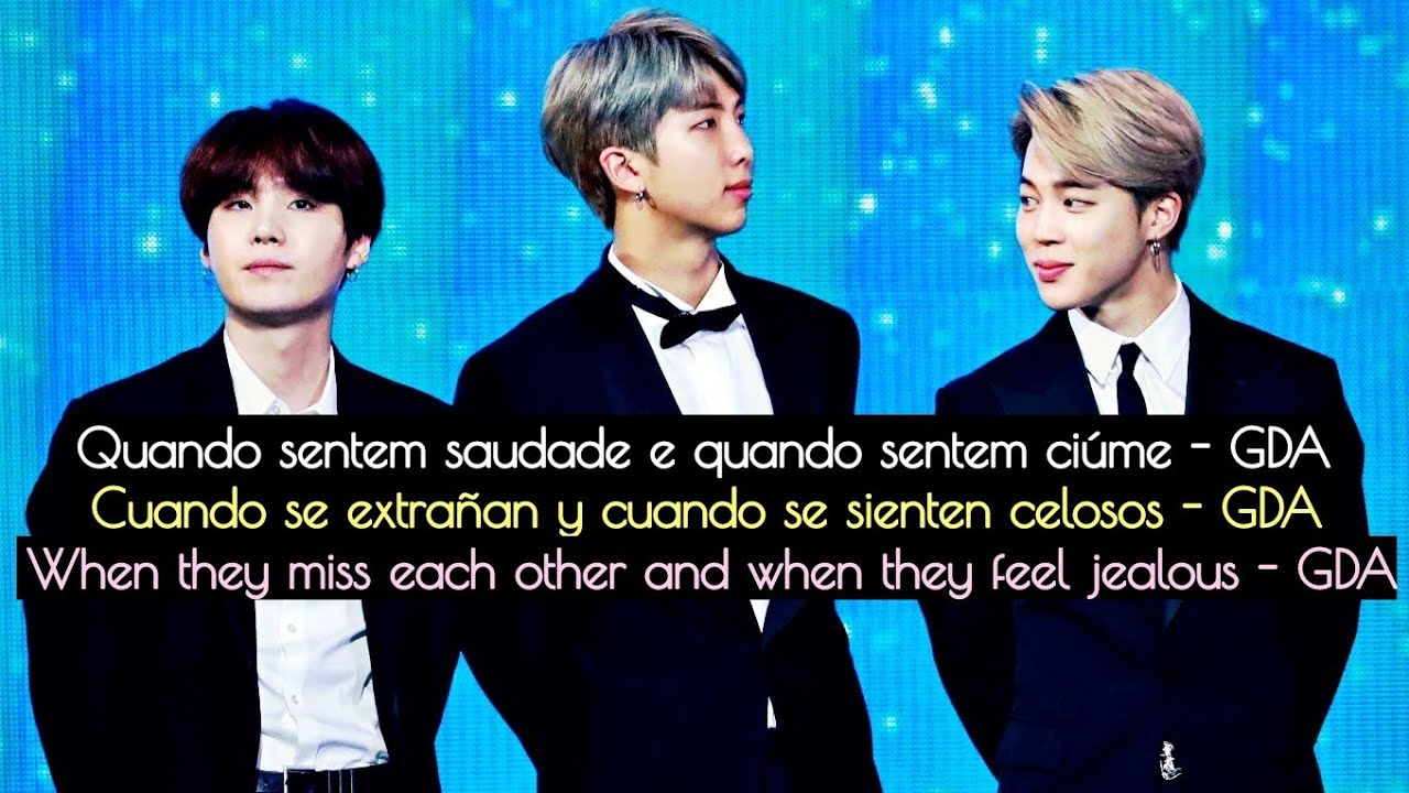 Yoonmin (Análise|Análisis|Analysis) When they miss each other and when they feel jealous - GDA