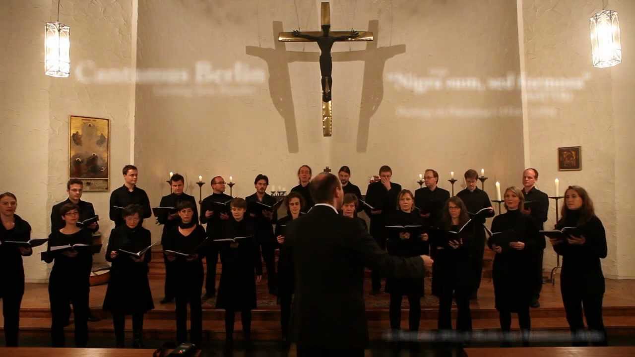 Giovanni Pierluigi da Palestrina: Nigra sum (SAATB, HD)