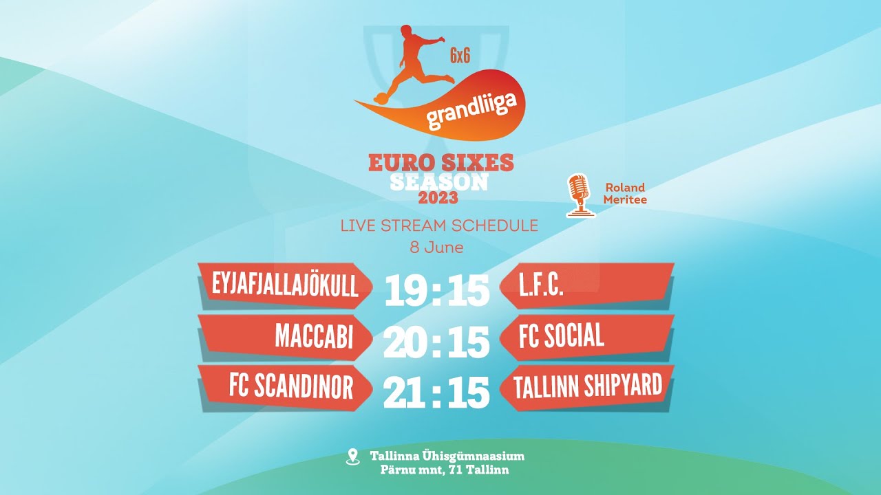 Euro Sixes Grandliiga Cup 2023 (8-June) Live stream
