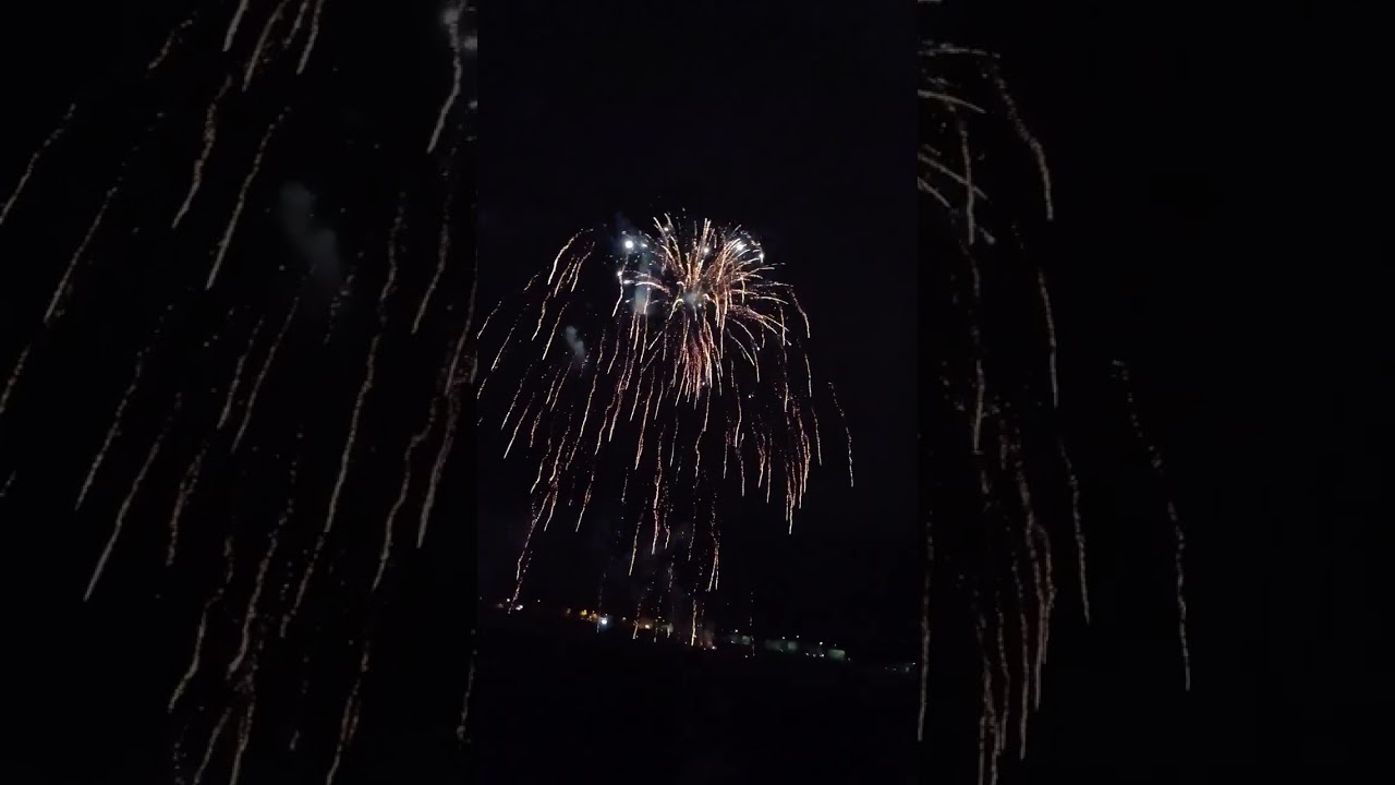 Kirchweih Feuerwerk Gersthofen 2024 an der B2