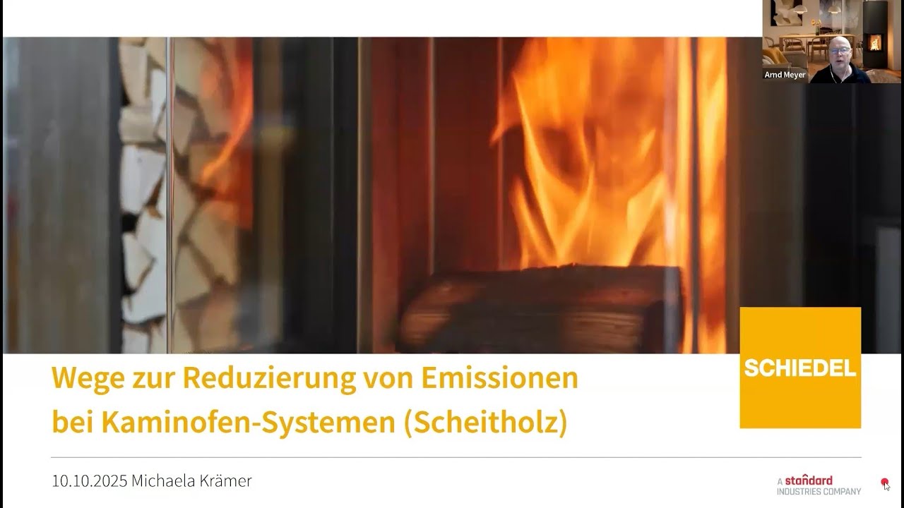 [Webinar] Wege zur Reduzierung von Emissionen bei Kaminofen Systemen
