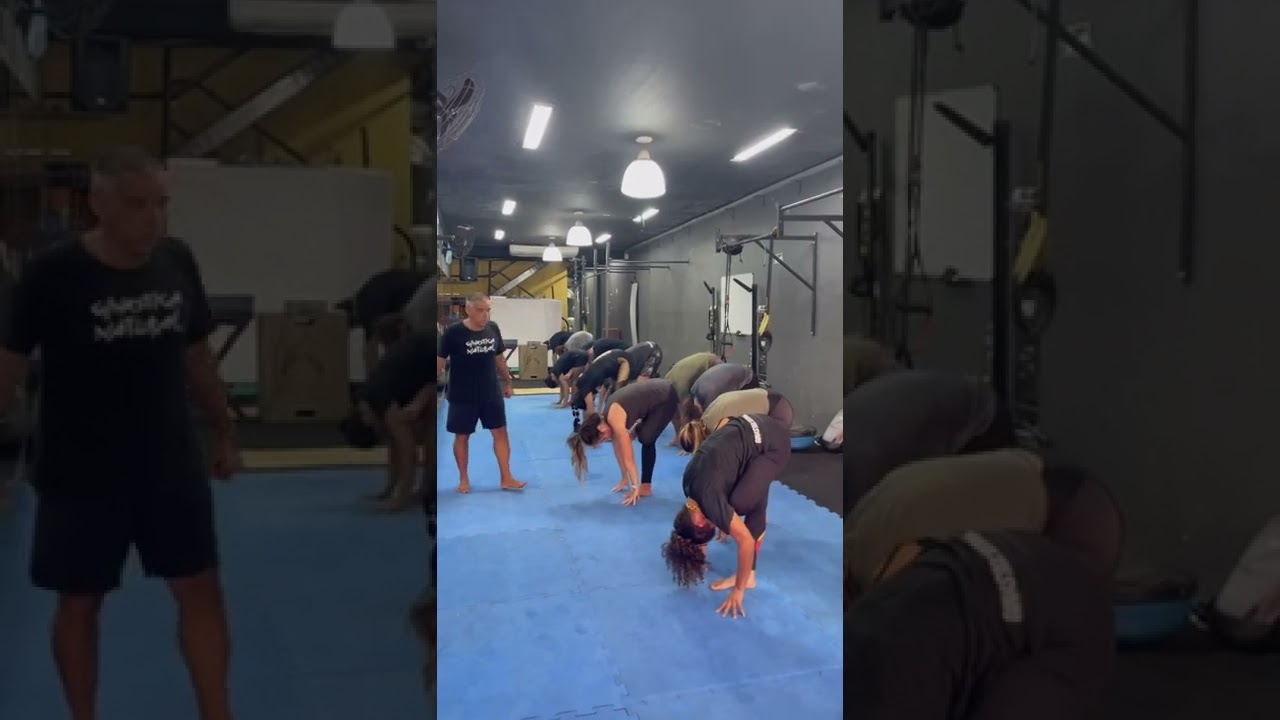 Ginastica Natural seminar with Master Alvaro Romano in Santos Brazil