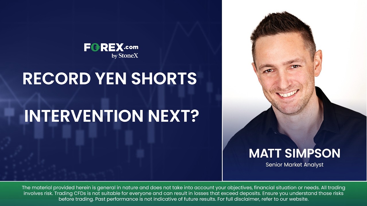 USD/JPY Outlook: Do Record Yen Short Bets Risk Yen Intervention?