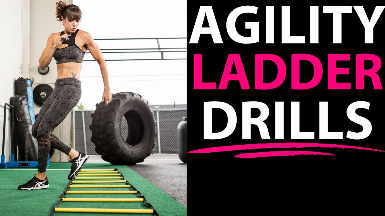 30 Agility Ladder Drills - Beginner, Intermediate and Advanced Variations