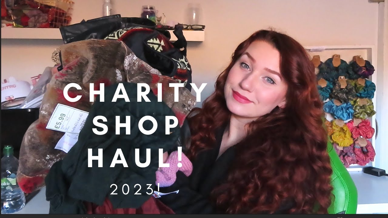 Charity shop haul 2023! my first haul in ages! Thrifting winter essentials, Thrift shop haul