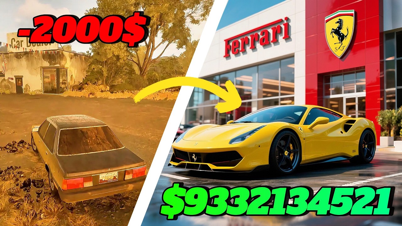 CREE un CONSECIONARIO  DESDE CERO y AHORA SOY MILLONARIO!!! -  Car Dealer Simulator primera Parte