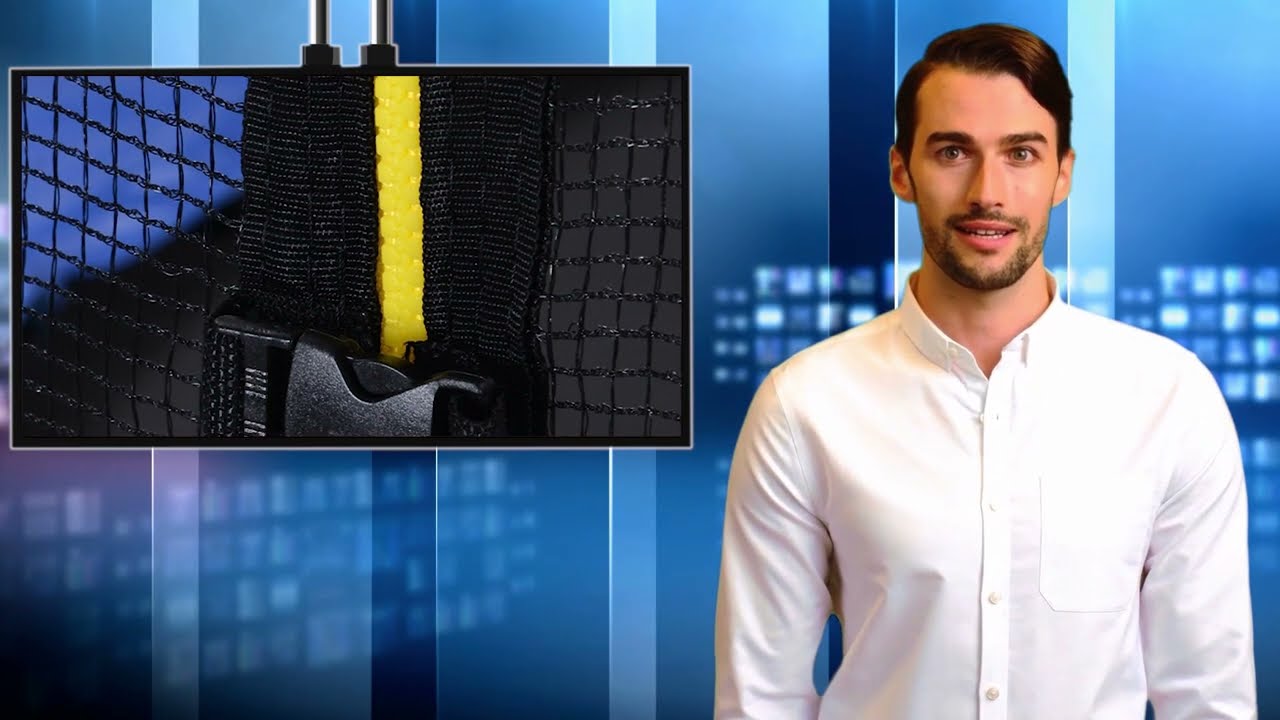 Hochwertiges Trampolin, langlebiger Rahmen, Perfekte Gartenergänzung