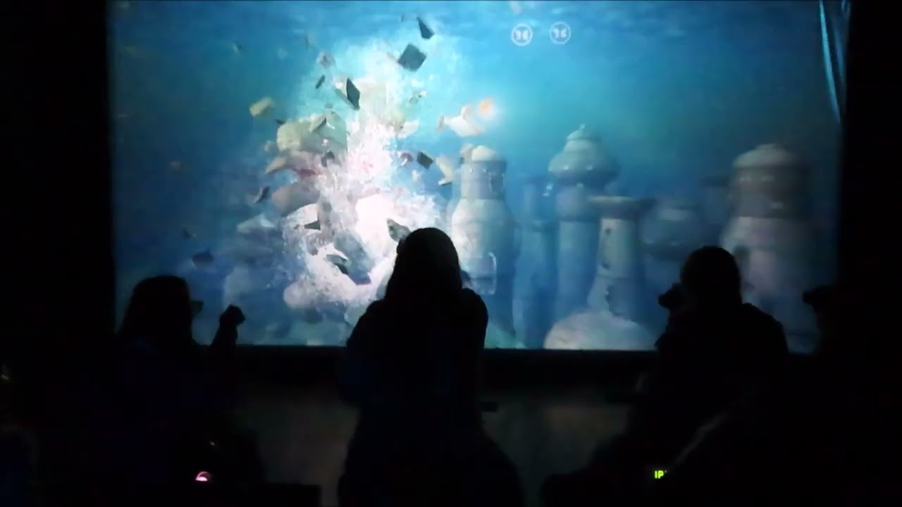 UNDERWATER PLANET DISCOVERING THE OCEAN FLOOR at The Petit Prince Park FRANCE