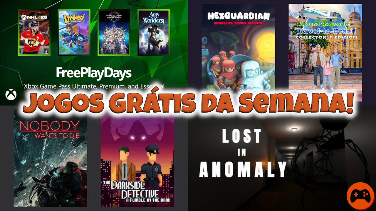 🆓 Jogos Grátis da Semana 🆓 | Age of Wonders 4, NHL 26, Nobody Wants to Die e mais!