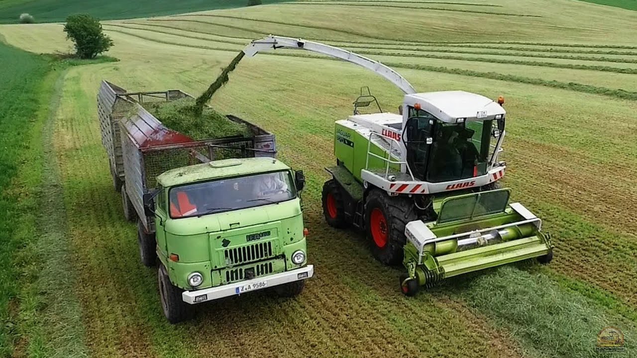 IFA L60-Power bei der Grassilage 2016 | CLAAS Jaguar 870 | JOHN DEERE 7R | Agrar - Impressionen