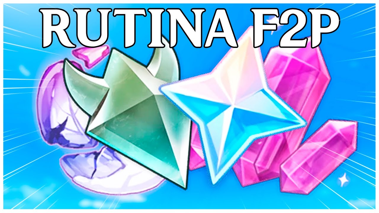 La *MEJOR* RUTINA F2P DIARIA [De un AR60] 🚀 | Genshin Impact