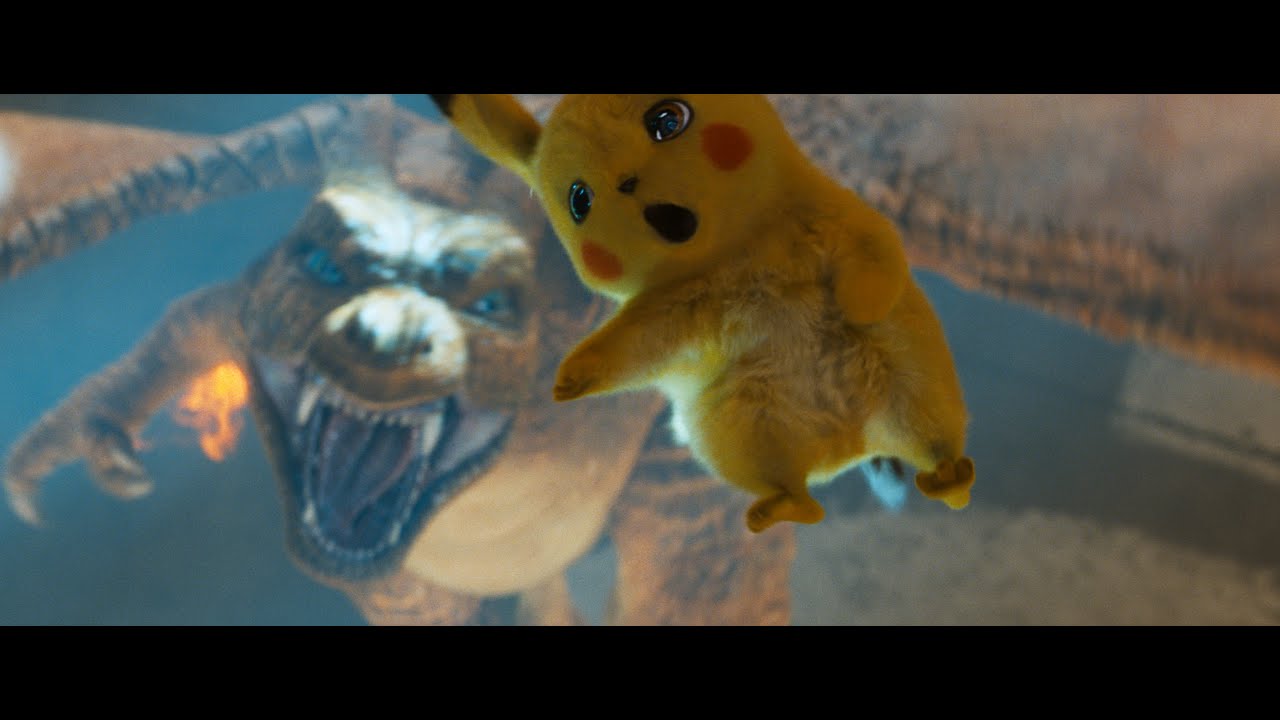 POKÉMON DETECTIVE PIKACHU behind the scenes interviews, BRoll