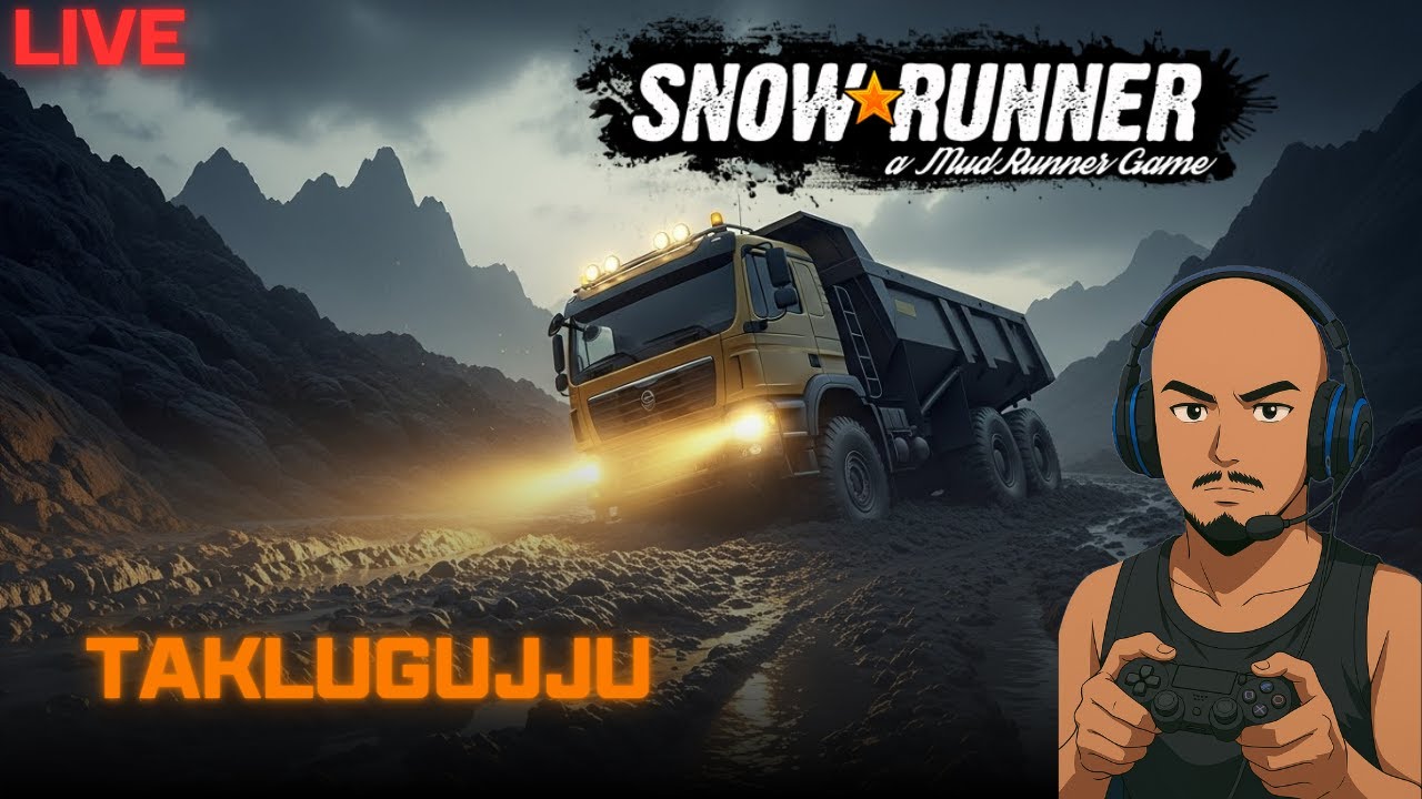 SnowRunner Alaska: Gujju's struggle against nature | TakluGujju | #snowrunner