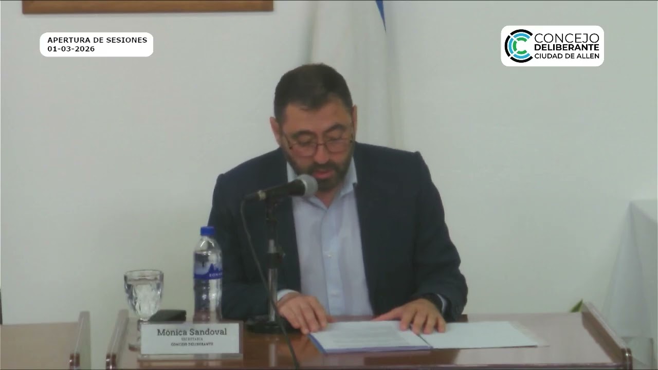 Apertura de Sesiones Ordinarias 01/03/2026
