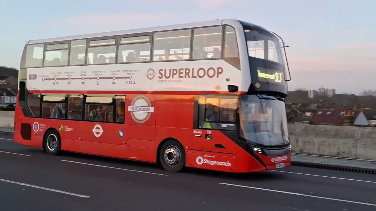 Abbey Wood Station Bus Observation New SL11 24/01/2026