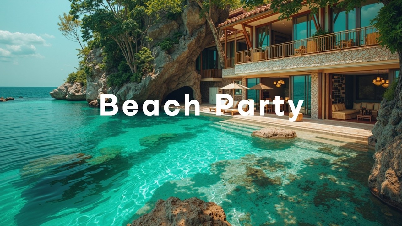 Deep House Пляжная Вечеринка ☀️ Тропические Вайбы & Солнечные Мелодии | Летний Deep House Микс