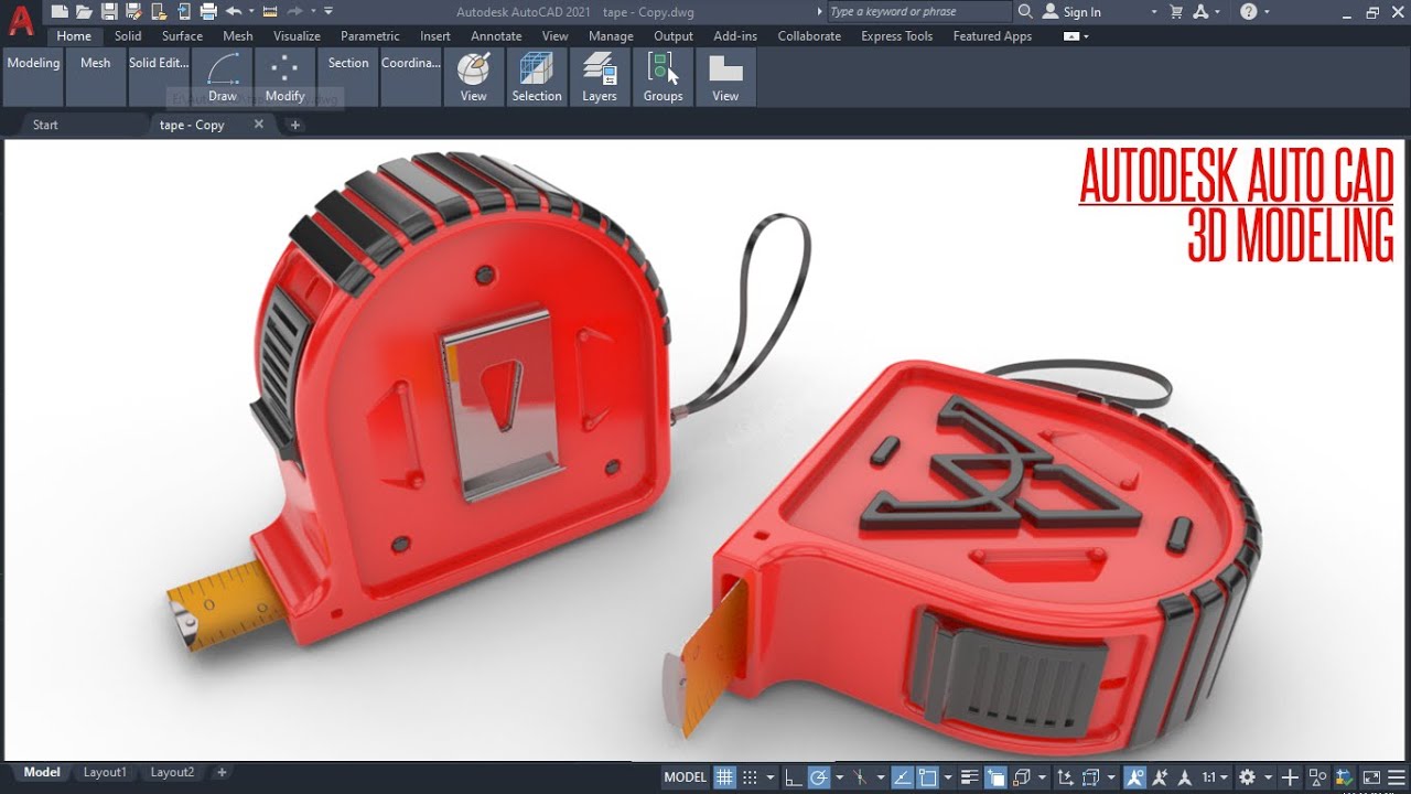 AutoCAD 3D Tutorial 