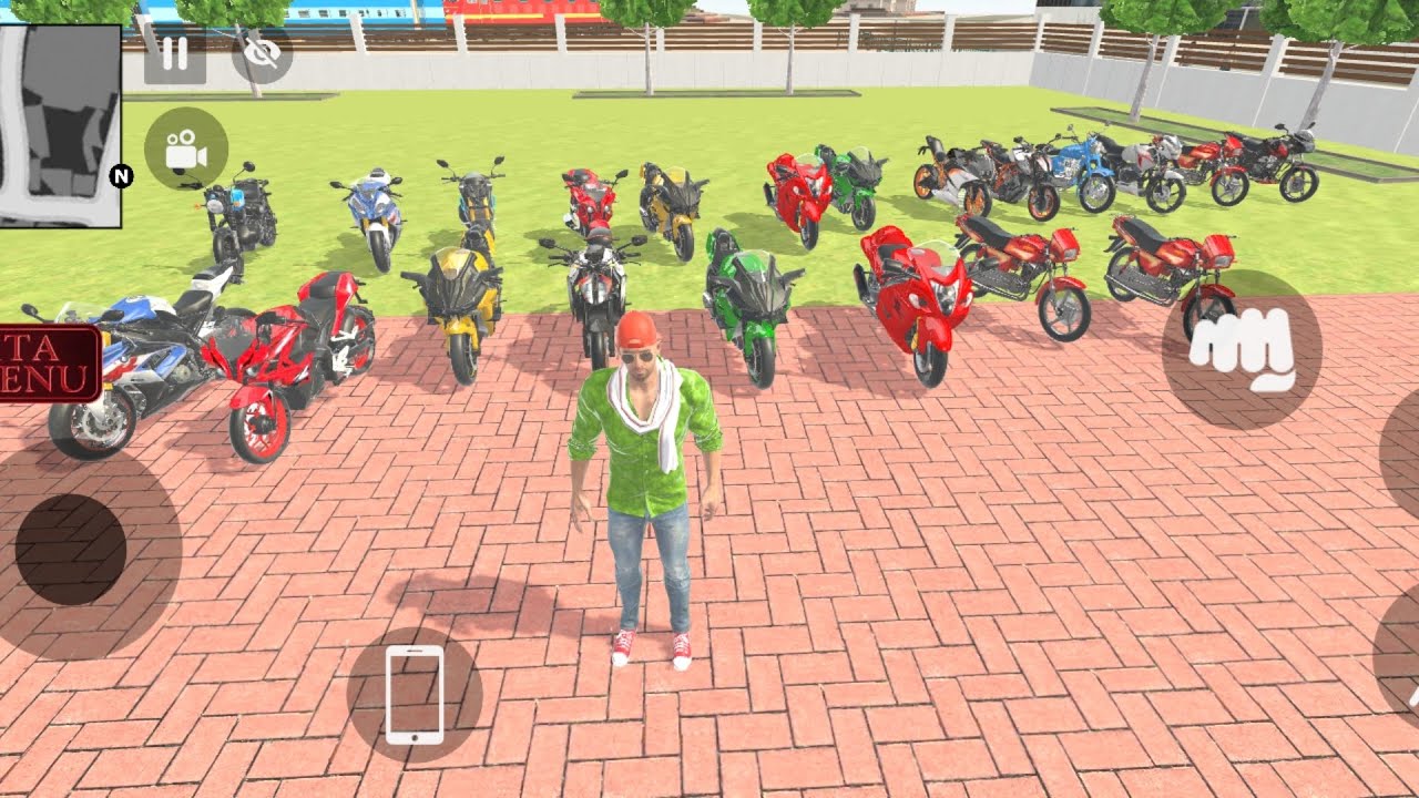 Franklin Ne sari bike pani me dal di 💥😯 indian left auto simulator 💥
