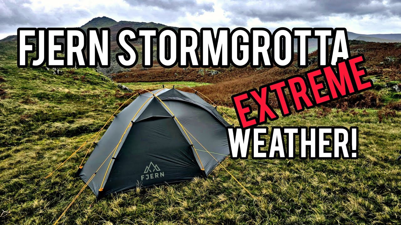 Fjern Stormgrotta 1.5 Выдержит ли эта палатка ШТОРМ? Палатка против ветра скоростью более 50 миль...