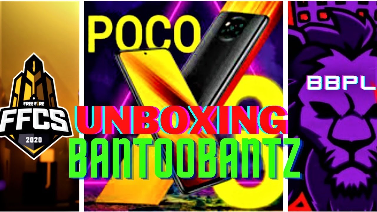FFCS/uNBOXiNG PocoX3\BBPL | BantooBantz | Free Fire Live