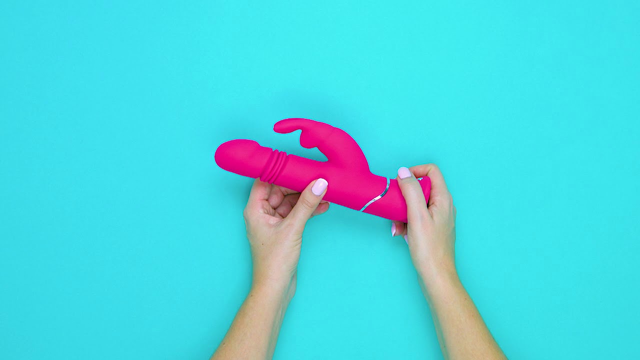 Happy Rabbit Thrusting Realistic Rechargeable Rabbit Vibrator