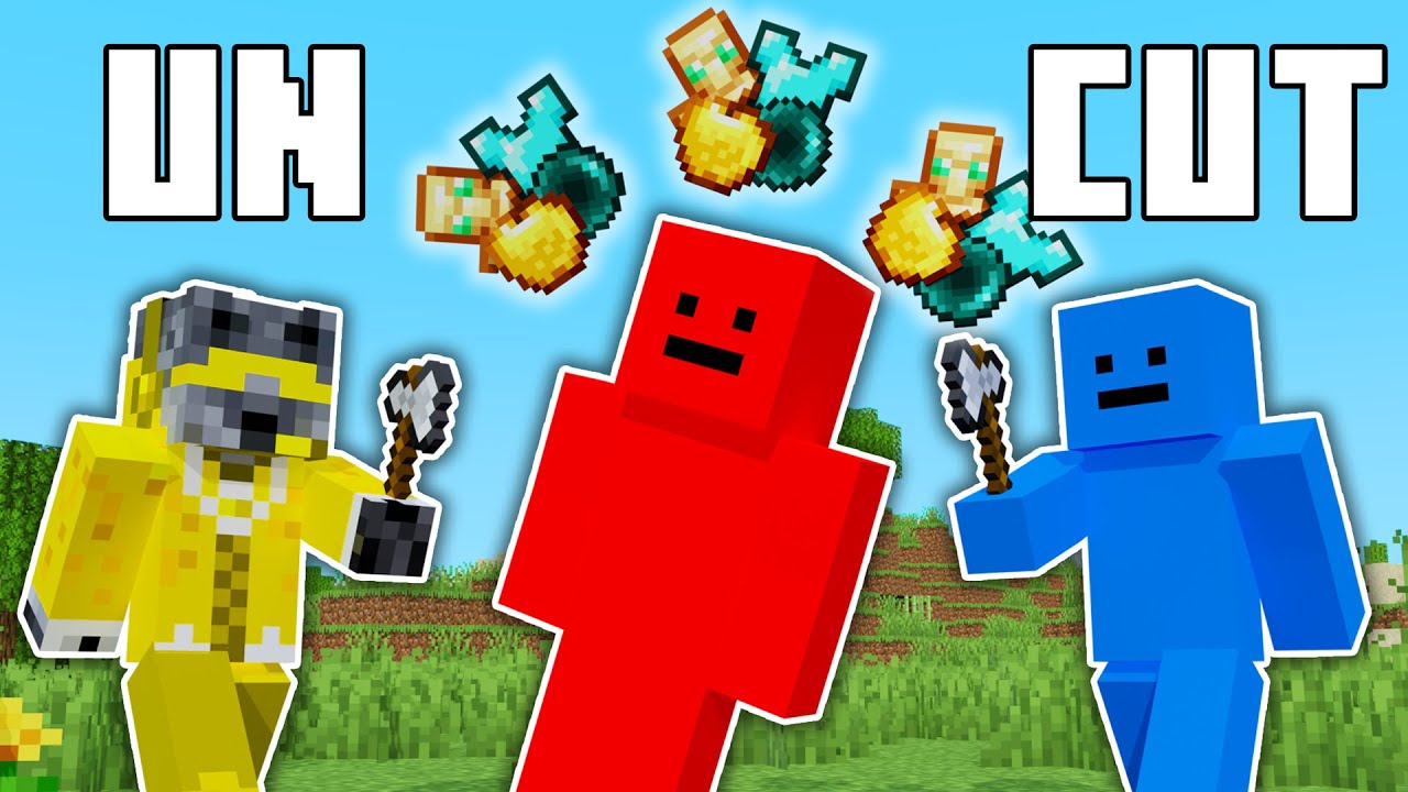 Minecraft Manhunt But Kier Drops OP Loot UNCUT...