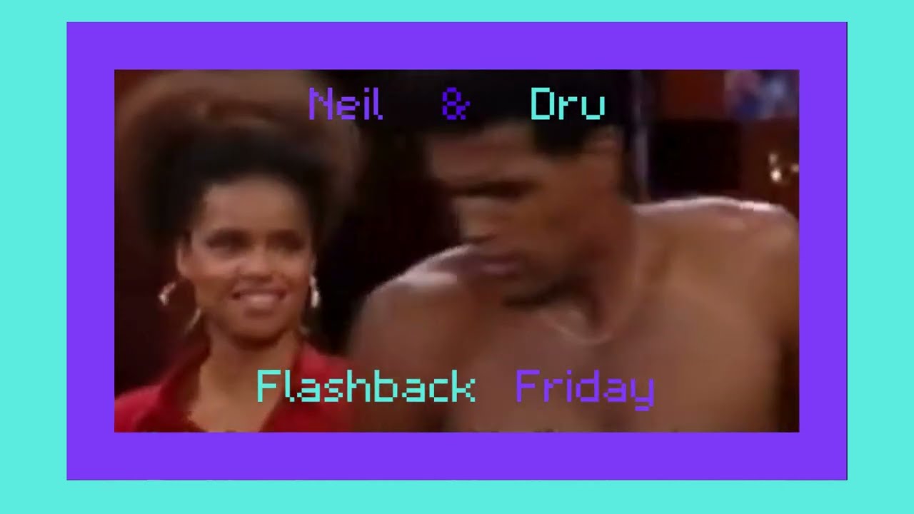 Y&R Flashback Friday: Unforgettable Neil and Dru Shower Scene!