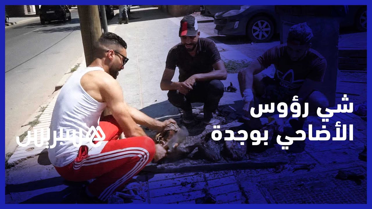 شواء رؤوس الأضاحي نشاط يميز الأحياء الشعبية بمدينة وجدة في عيد الأضحى