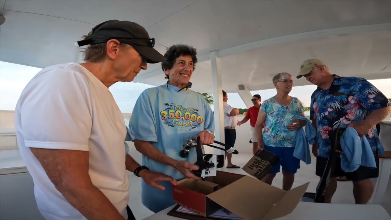 Aggressor Surprises 350,000th Guest