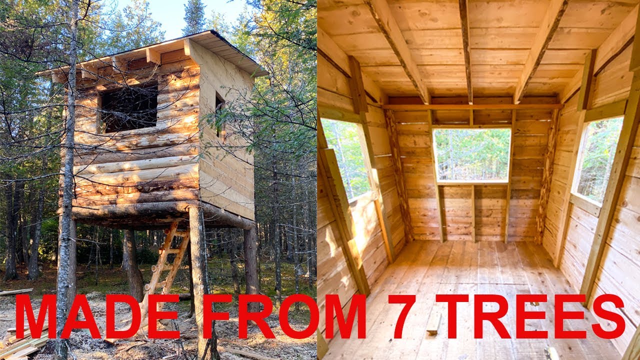 Nearly Free Deer Cabin Build. #17
