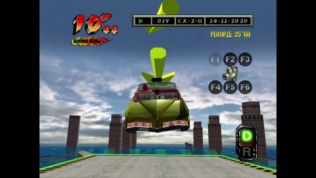 Crazy Taxi 3 - Crazy X: Challenges - SpeedRun - 26:25.92 IGT - Old World Record (Beaten By Me)