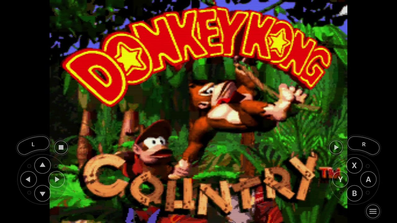 JOQUEI UM JOGO DO   DOUKEY KONG COUNTRY