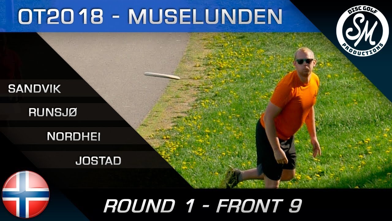 Oslo Tour 2018 | Muselunden Round 1 Front 9 | Sandvik, Runsjø, Nordhei, Jostad [4K]
