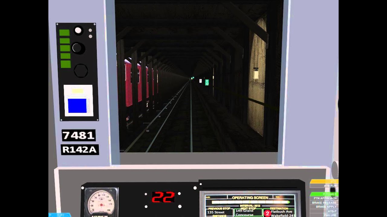 [OpenBVE HD WIP] *ULTRA SPECIAL* R142A 3D Cab on (2) Line