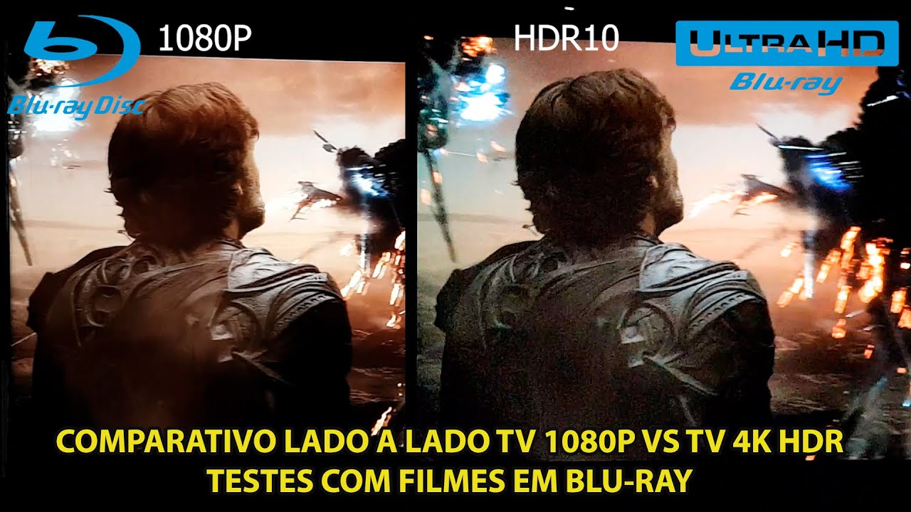 4K BLU-RAY X 1080P BLU-RAY A DIFERENÇA É BRUTAL?